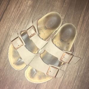 Birkenstock Arizona 34 crunchy hippy professor sandal